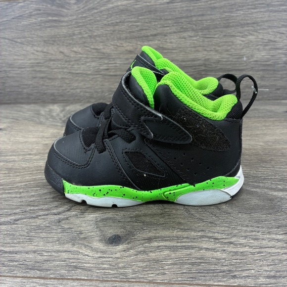 Jordan Other - Jordan‎ 6 Retro Toddler Kids Sneakers Shoes Size 6C Black Green DM1687-003
